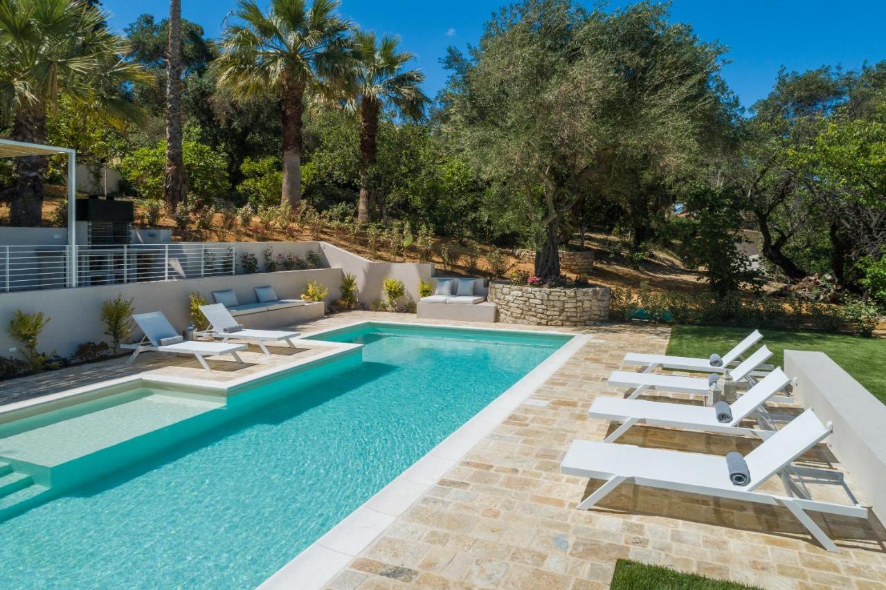 Ionian Garden Villas - Villa Sol Benitses (Corfu) Exterior foto