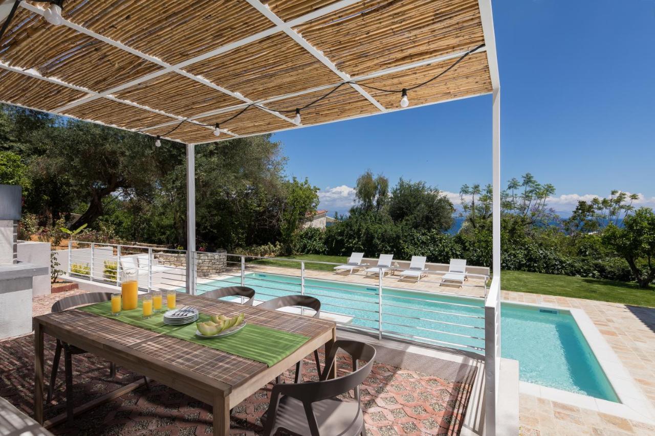 Ionian Garden Villas - Villa Sol Benitses (Corfu) Exterior foto