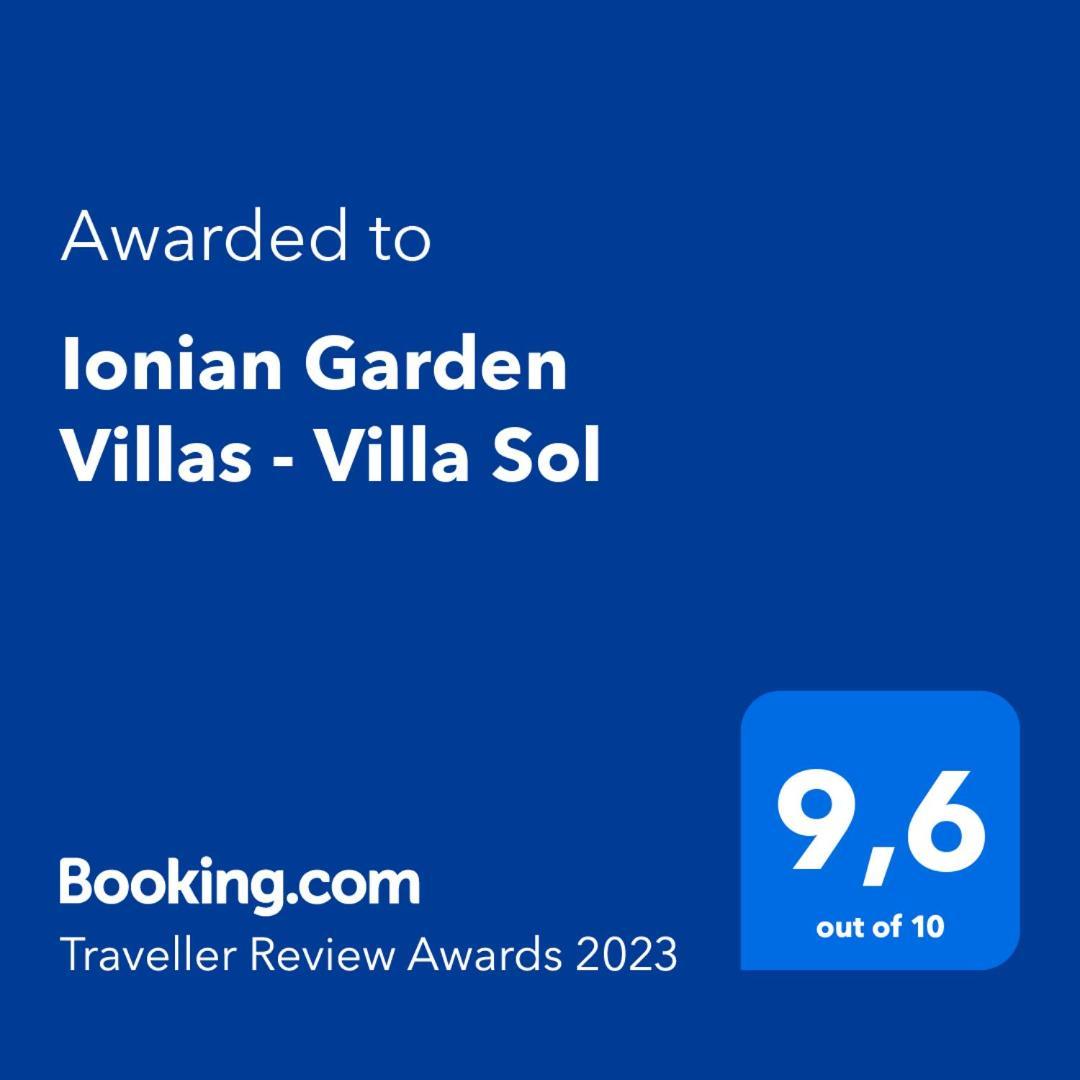 Ionian Garden Villas - Villa Sol Benitses (Corfu) Exterior foto